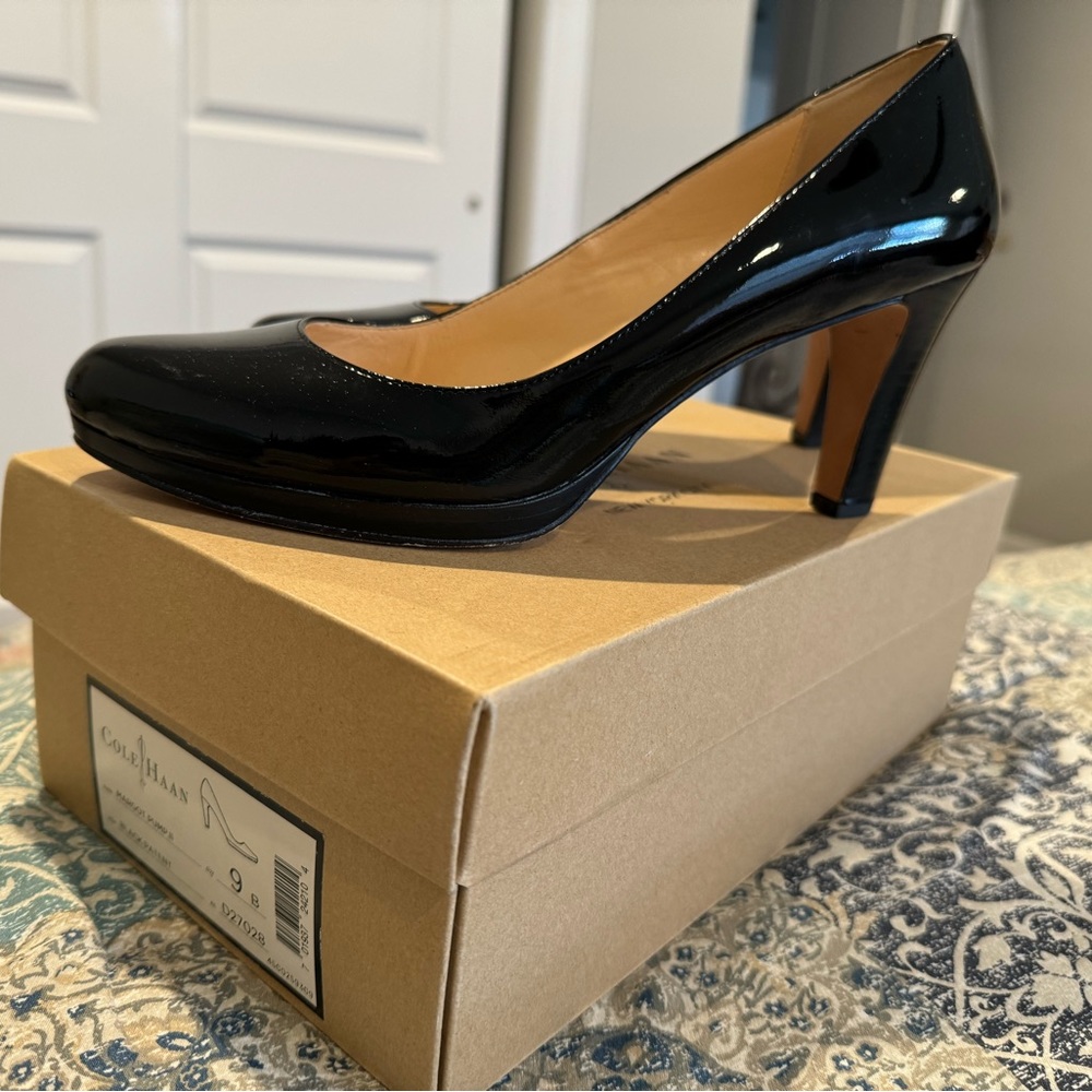 Cole Haan Patent Leather Pumps